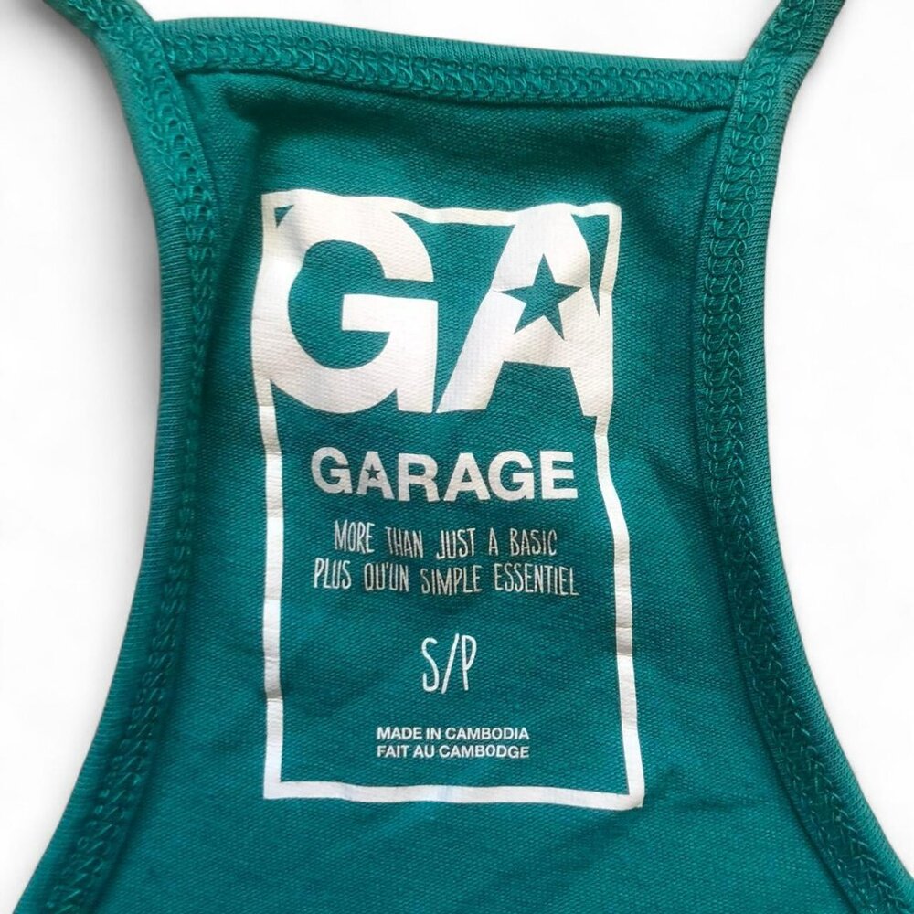 Vtg Garage Teal Cami - Picture 3 of 4